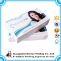 Art paper laminated triangle box packaging with insert